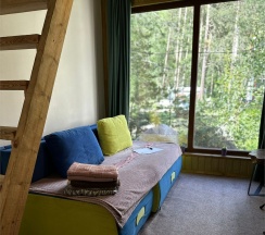 Четырёхместный номер с видом на лес и горы в 7 Небо