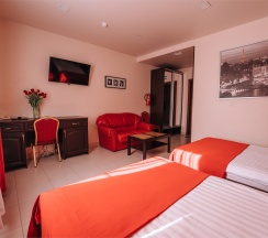Deluxe c двумя раздельными кроватями в Malina