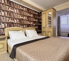 3х местный стандарт с видом на столовую  (номер на цокольном этаже) в Эргес