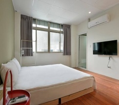 Двухместный номер Standard двуспальная кровать в Feng Jia Tonight Hostel