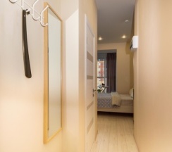 мини-студия стандарт с панорамным балконом для 1 гостя (центр, ул. Сакко, 24, "Vivaldi"), 416 в Viva aparts