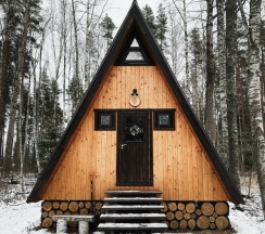 Коттедж Standard с красивым видом из окна в Deep Lake House