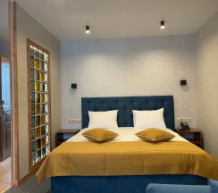 Комфортабельный Люкс с джакузи и сауной в Loft Boutique Hotel
