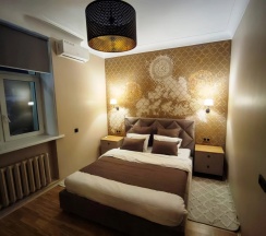 Двухместные апартаменты с 2 комнатами с красивым видом из окна двуспальная кровать в Апартаменты InterLoft 8 Old Town Free Parking Wi-Fi 100/50 Smart TV