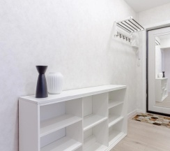 Апартаменты с 2 комнатами с балконом в Квартира Eliza Home у ст. метро Ул. Дыбенко