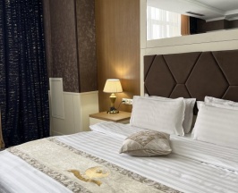 Двухместный люкс двуспальная кровать в Grand Erbil Hotel