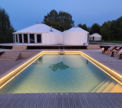 Домик у леса в Yurt resort