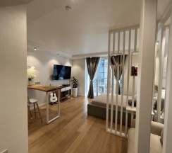 1-комнатные апартаменты улучшенные в Отель 34