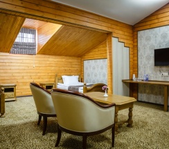 Двухместный номер Deluxe с красивым видом из окна 2 отдельные кровати в Chalet