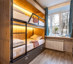 30. Кровать в общем 6-местном номере для мужчин в M&dHost