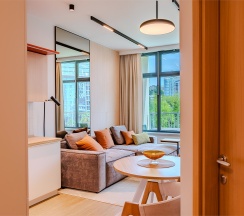 Двухкомнатные апартаменты LUX. (5 этаж) в Real Apartments Sochi