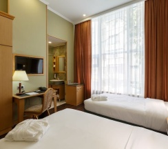 Двухместный номер Classic 2 отдельные кровати в Shera Park Boutique Hotel
