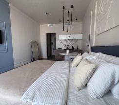 1-комнатные апартаменты студия г. СПБ, наб. Макарова, д. 58 в Docklands