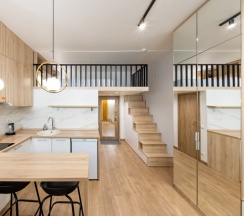 Апартаменты на цокольном этаже в Кarl House