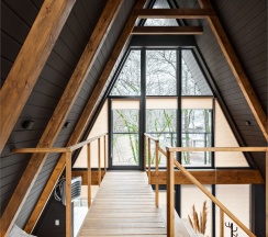 Коттедж A-Frame в Ягода Малина