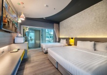 Трёхместный номер Deluxe в Qiu Hotel Sukhumvit