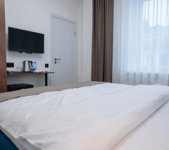 Номер эконом с 1 двуспальной кроватью в Amati Kazan Hotel