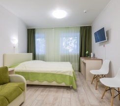 Номер стандарт семейный с 1 двуспальной кроватью в Tuman