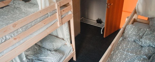 Кровать в 4-местном общем номере в Karelia hostel