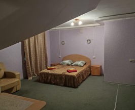Номер стандарт комфорт с 1 двуспальной кроватью в Олимп
