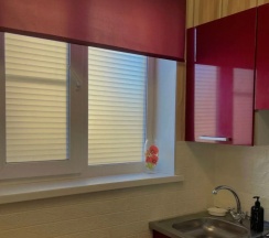 Двухместные апартаменты Standard с балконом (двуспальная кровать) в Квартира на Советской улице 9