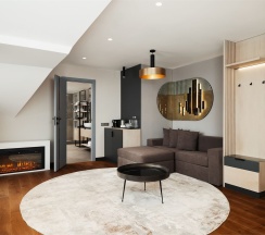 Вип Люкс «Монферран» с панорамным видом на Исаакиевский собор в Renartiss Isaakiy St. Petersburg hotel