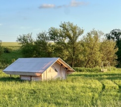 Шатер с террасой большой в Соты&Варенье