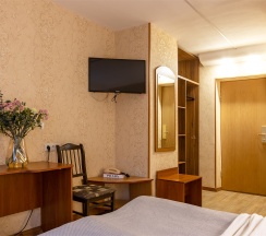 Стандартный номер с 1 кроватью в Номера на Курской