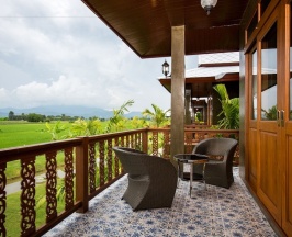 Двухместная вилла Superior с балконом 2 отдельные кровати в Phusanfah Resort