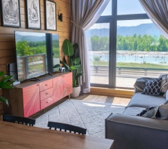 Четырёхместные апартаменты с 2 комнатами в Тихий берег