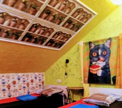 Трехместный номер с 3 односпальными кроватями в Мур ля мур