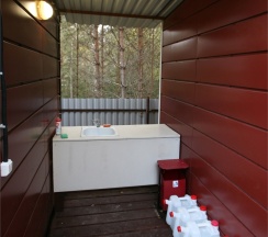 Место для палатки + проживание в GreenCamping