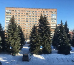Двухместные апартаменты (двуспальная кровать) в Квартира на улице Кольцова 3
