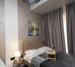 Апартаменты студия в MOKO Apartments на улице Народного ополчения