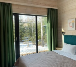 Приватный дом с 2 спальнями, беседкой и мангалом в Мы дома-Зеркальный лес