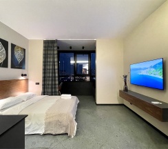 Роскошная квартира-студио ЖК "Облака" (Метро Лесная, 5 минут пешком) в Rauktis apartments