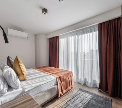 Люкс Premium с видом на город в Отель Nuca Homes