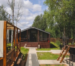 Barnhouse 4 | Баня и банный чан на территории в Берёзовая роща