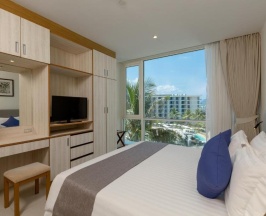 Люкс семейный c 1 комнатой в Splash Beach Resort 