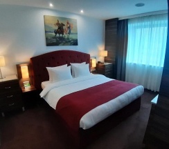 Двухместный номер Presidential двуспальная кровать в Holiday Inn Almaty