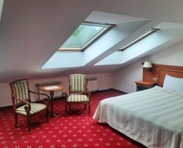 Улучшенный с мансардным окном в Golden Hotel