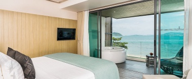 Двухместный номер Premier beachfront двуспальная кровать в My Beach Resort Phuket