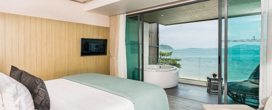 Двухместный номер Premier рядом с пляжем двуспальная кровать в My Beach Resort Phuket
