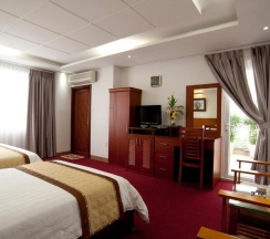 Двухместный номер Standard с красивым видом из окна 2 отдельные кровати в Van Ha Hotel