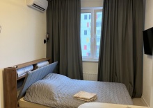 Апартаменты студия с 1 двуспальной кроватью в Malina Apartment (Малина Апартмент) на улице Липовой Рощи 4 корпус 3