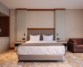 Номер делюкс с 1 двуспальной кроватью в Источник