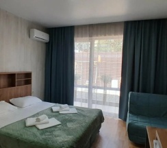 Двухместный номер Standard с красивым видом из окна двуспальная кровать в Рандеву у реки