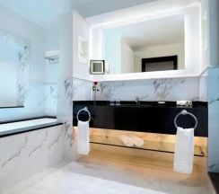 Двухместный клубный номер Deluxe с видом на океан 2 отдельные кровати в Le Meridien Al Aqah Beach