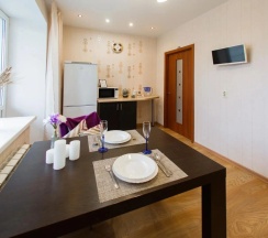 Трёхместные апартаменты с 2 комнатами в Апартаменты Bliss aparts: Centre-Rybinskaya 11