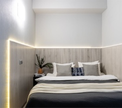 Апартаменты с кухней в Hotel 55